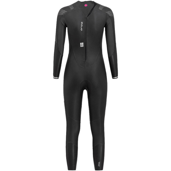 2026 Orca Womens Zeal Perform Back Zip Open Water Svømmevåddragt NN6F4601 - Black